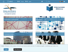 Tablet Screenshot of eixoatlantico.com